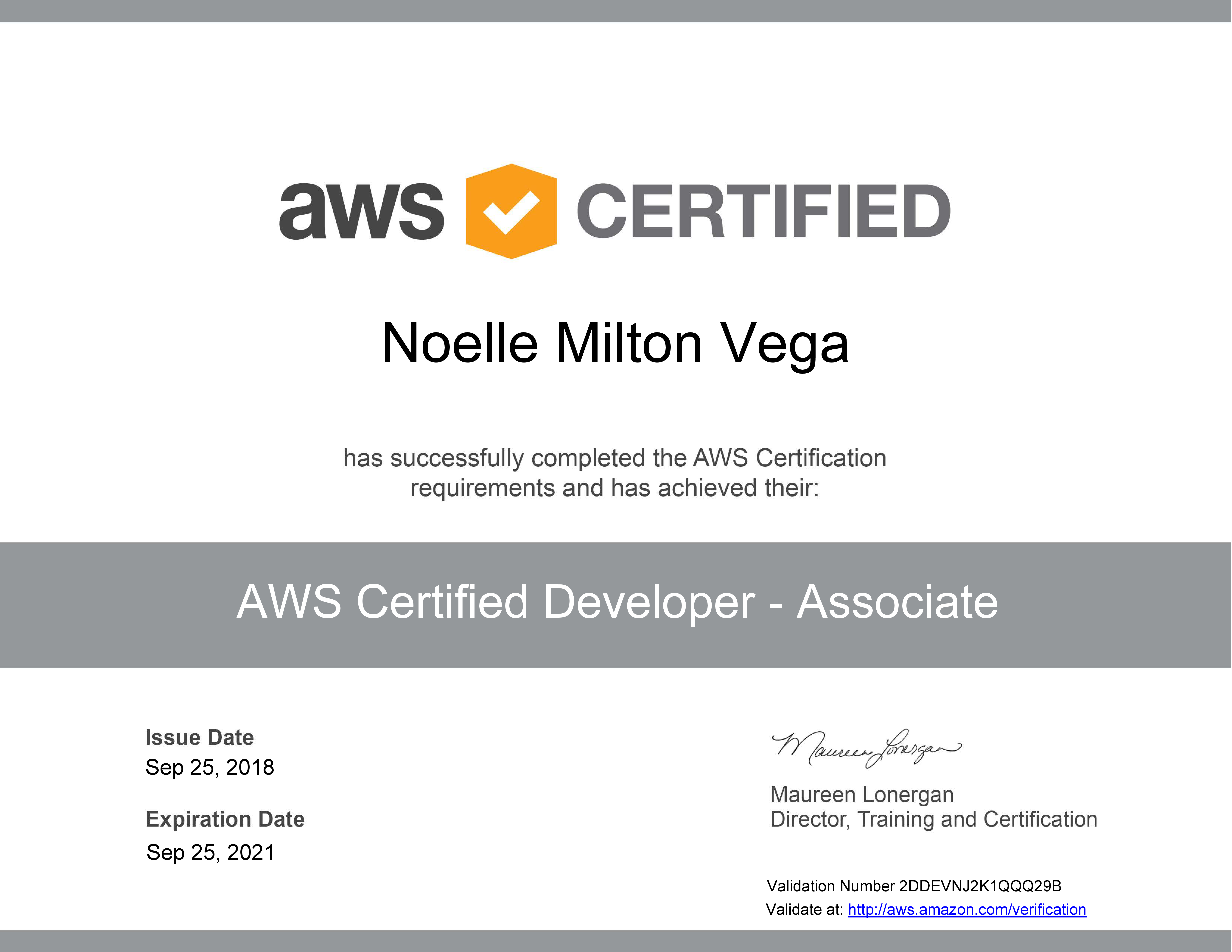 AWS CDA Associate